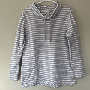 Christopher & Banks Women’s Cowl Neck in Light Purple- Size Medium